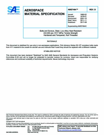 Standards PDF Cover Page