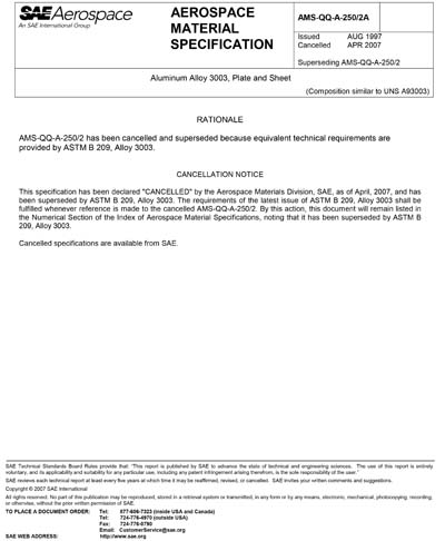Standards PDF Cover Page