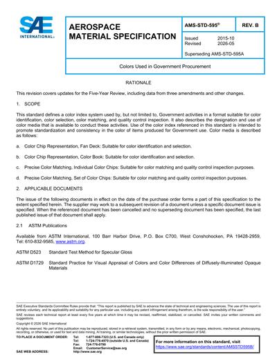 Standards PDF Cover Page