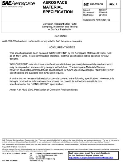 Standards PDF Cover Page