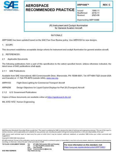 Standards PDF Cover Page