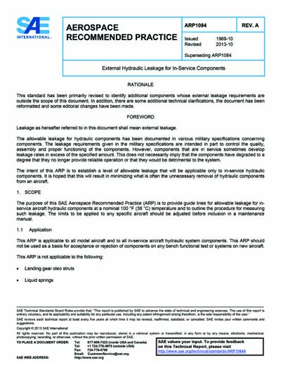Standards PDF Cover Page