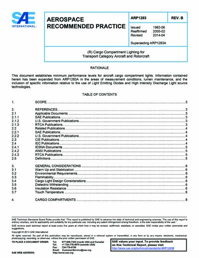 Standards PDF Cover Page