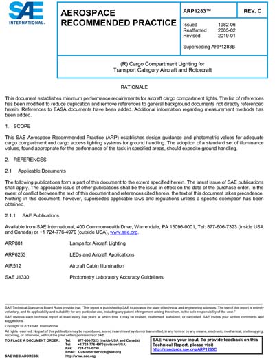 Standards PDF Cover Page