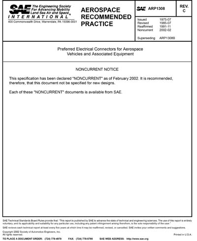 Standards PDF Cover Page