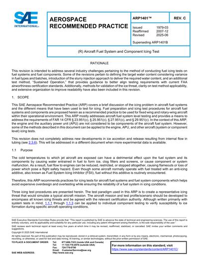 Standards PDF Cover Page