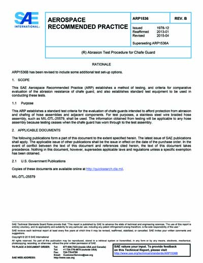 Standards PDF Cover Page