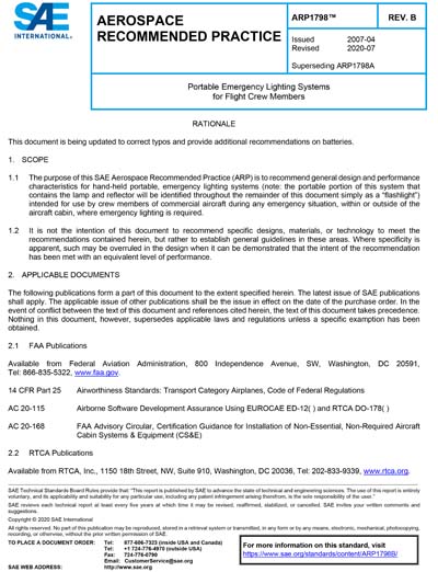 Standards PDF Cover Page