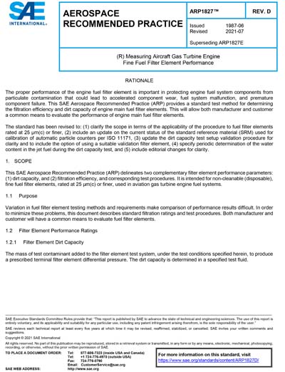 Standards PDF Cover Page