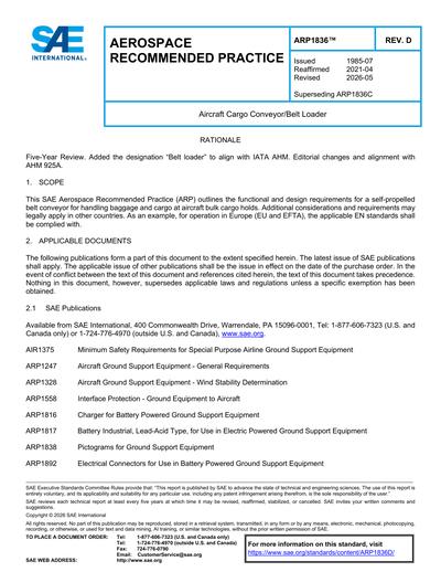 Standards PDF Cover Page