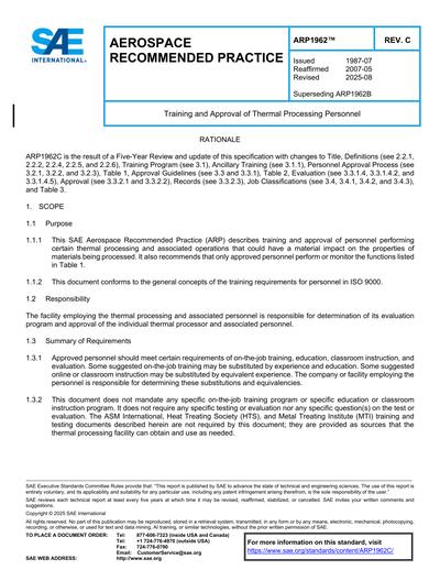 Standards PDF Cover Page