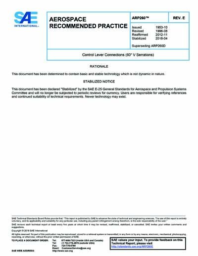 Standards PDF Cover Page
