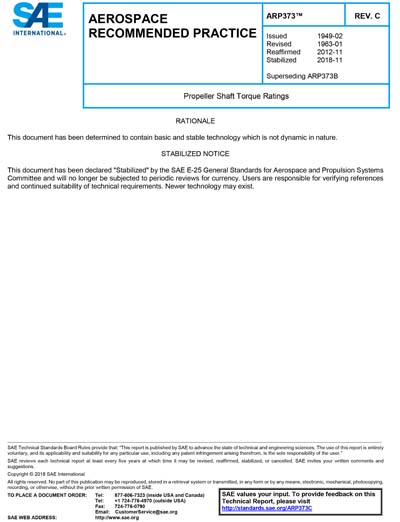 Standards PDF Cover Page