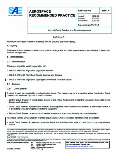 Standards PDF Cover Page