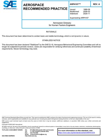 Standards PDF Cover Page