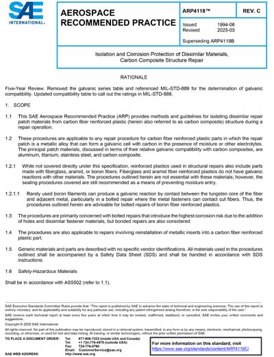 Standards PDF Cover Page