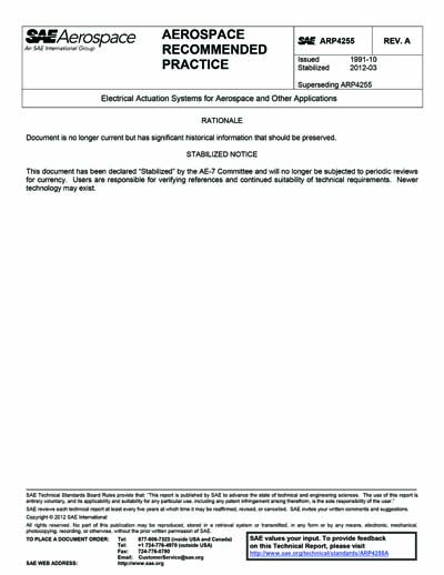 Standards PDF Cover Page