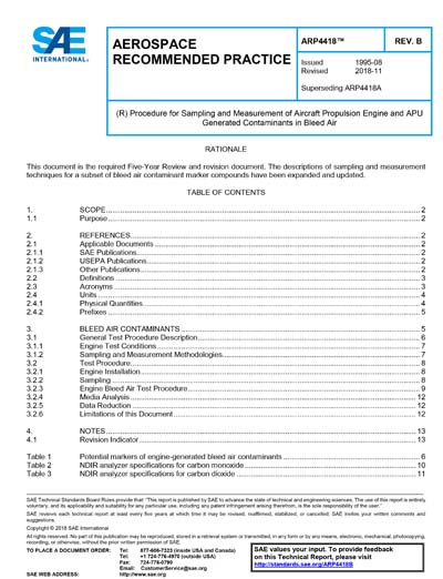 Standards PDF Cover Page
