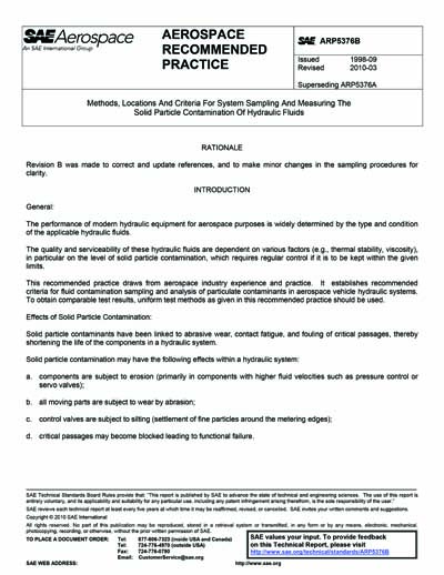 Standards PDF Cover Page