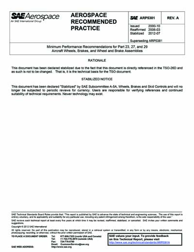 Standards PDF Cover Page