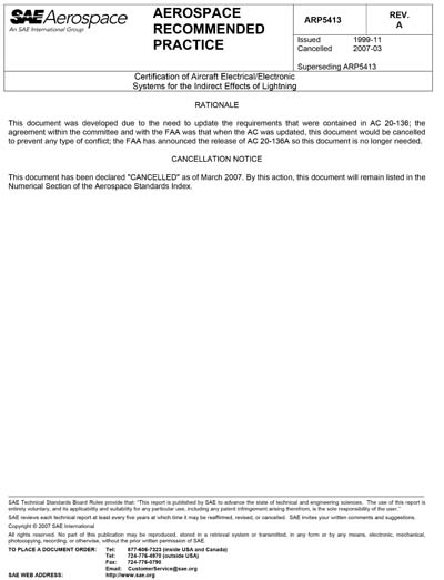 Standards PDF Cover Page