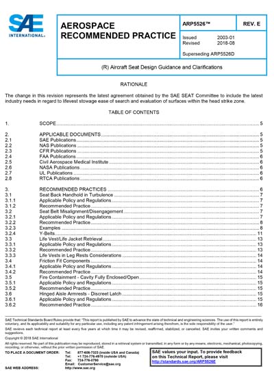 Standards PDF Cover Page
