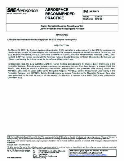 Standards PDF Cover Page