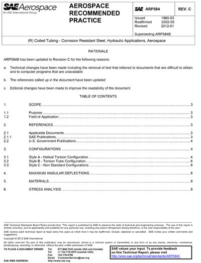 Standards PDF Cover Page