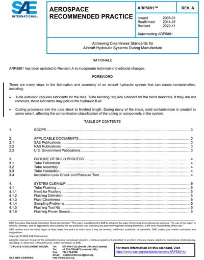 Standards PDF Cover Page