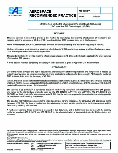 Standards PDF Cover Page
