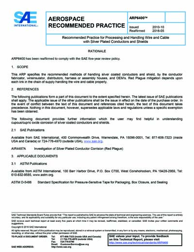 Standards PDF Cover Page