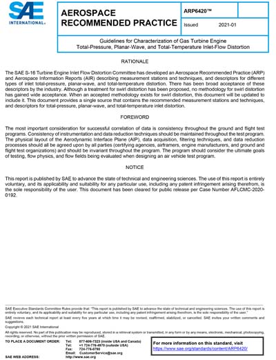 Standards PDF Cover Page
