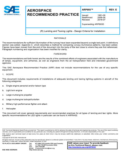 Standards PDF Cover Page