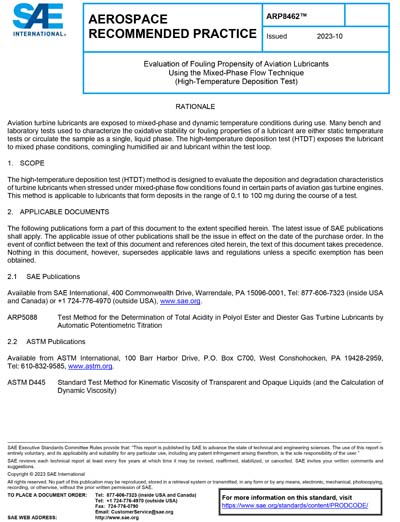 Standards PDF Cover Page