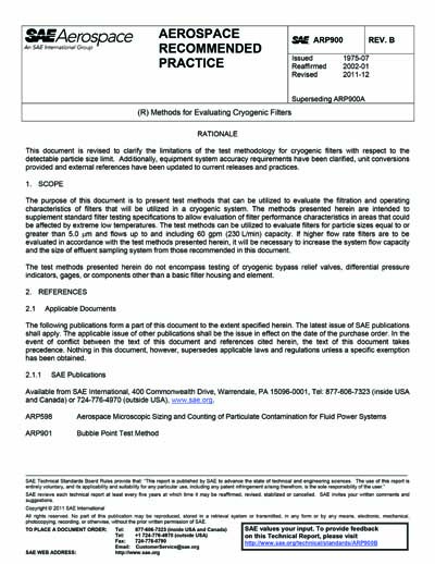 Standards PDF Cover Page