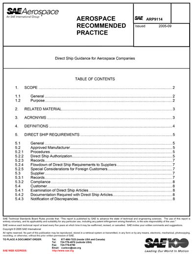 Standards PDF Cover Page