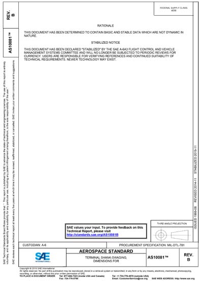 Standards PDF Cover Page