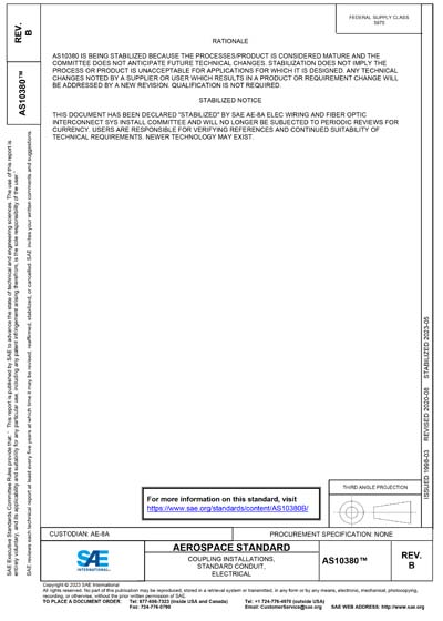 Standards PDF Cover Page