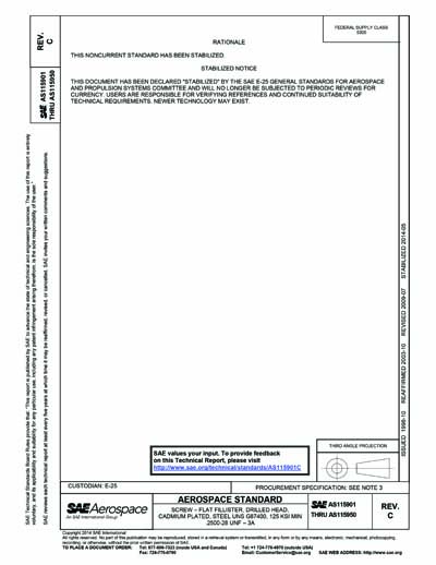 Standards PDF Cover Page