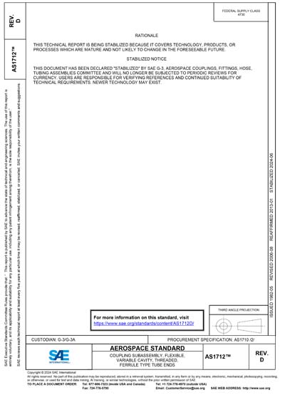 Standards PDF Cover Page