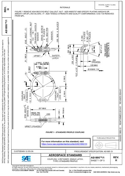 Standards PDF Cover Page