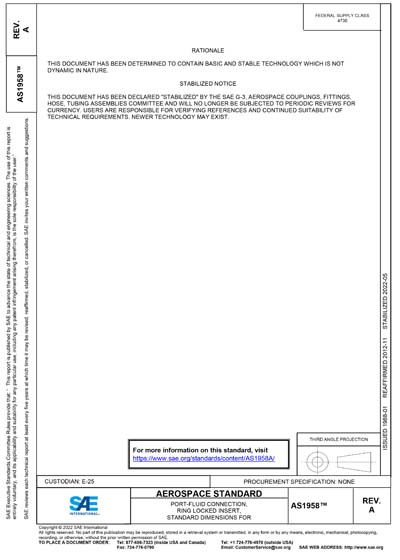 Standards PDF Cover Page