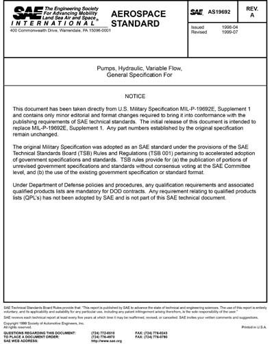 Standards PDF Cover Page