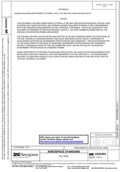 Standards PDF Cover Page