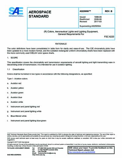 Standards PDF Cover Page