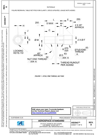 Standards PDF Cover Page