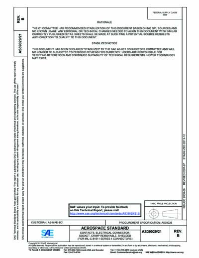 Standards PDF Cover Page
