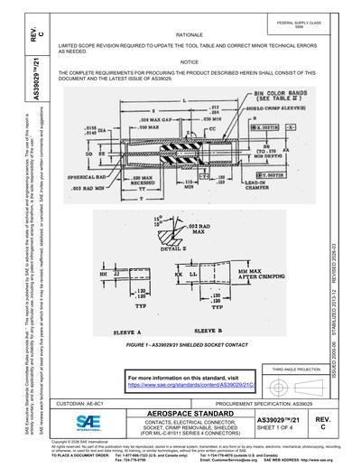 Standards PDF Cover Page