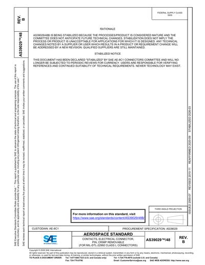 Standards PDF Cover Page
