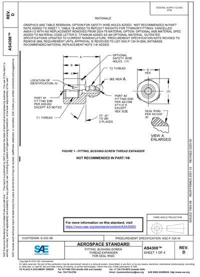 Standards PDF Cover Page